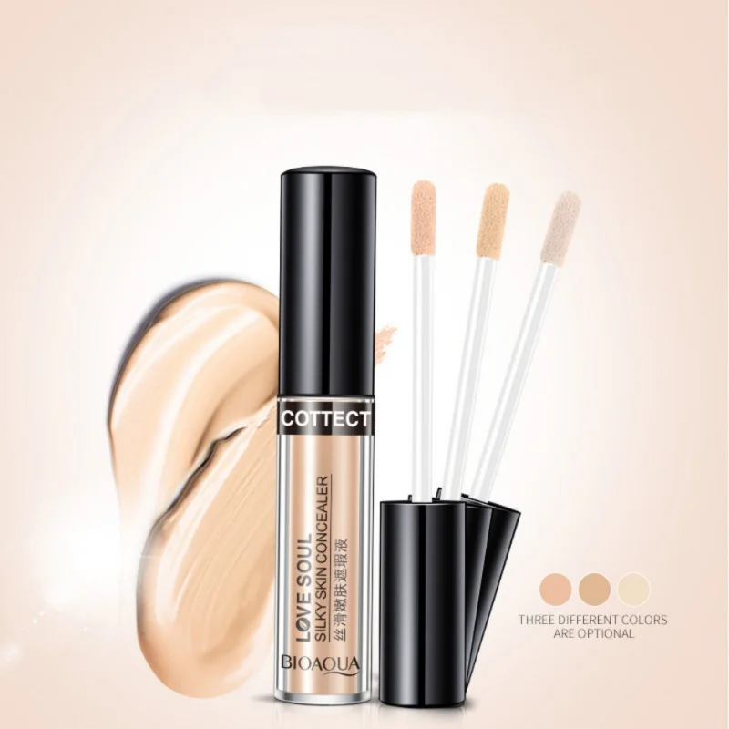 3g Eyes Face Concealer Liquid Cover Dark Circles Acne Natural Effect Foundation Cream Long-lasting Waterproof Cosmetics