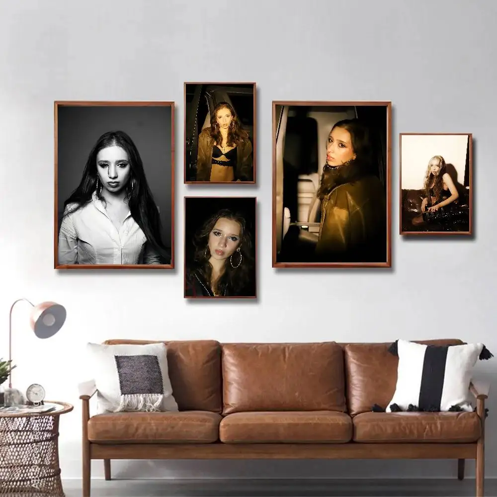 Cantante Isabel LaRosa Muse soy tuyo póster galería impresiones autoadhesivas decoración del hogar calcomanías de pared pegatina para el salón