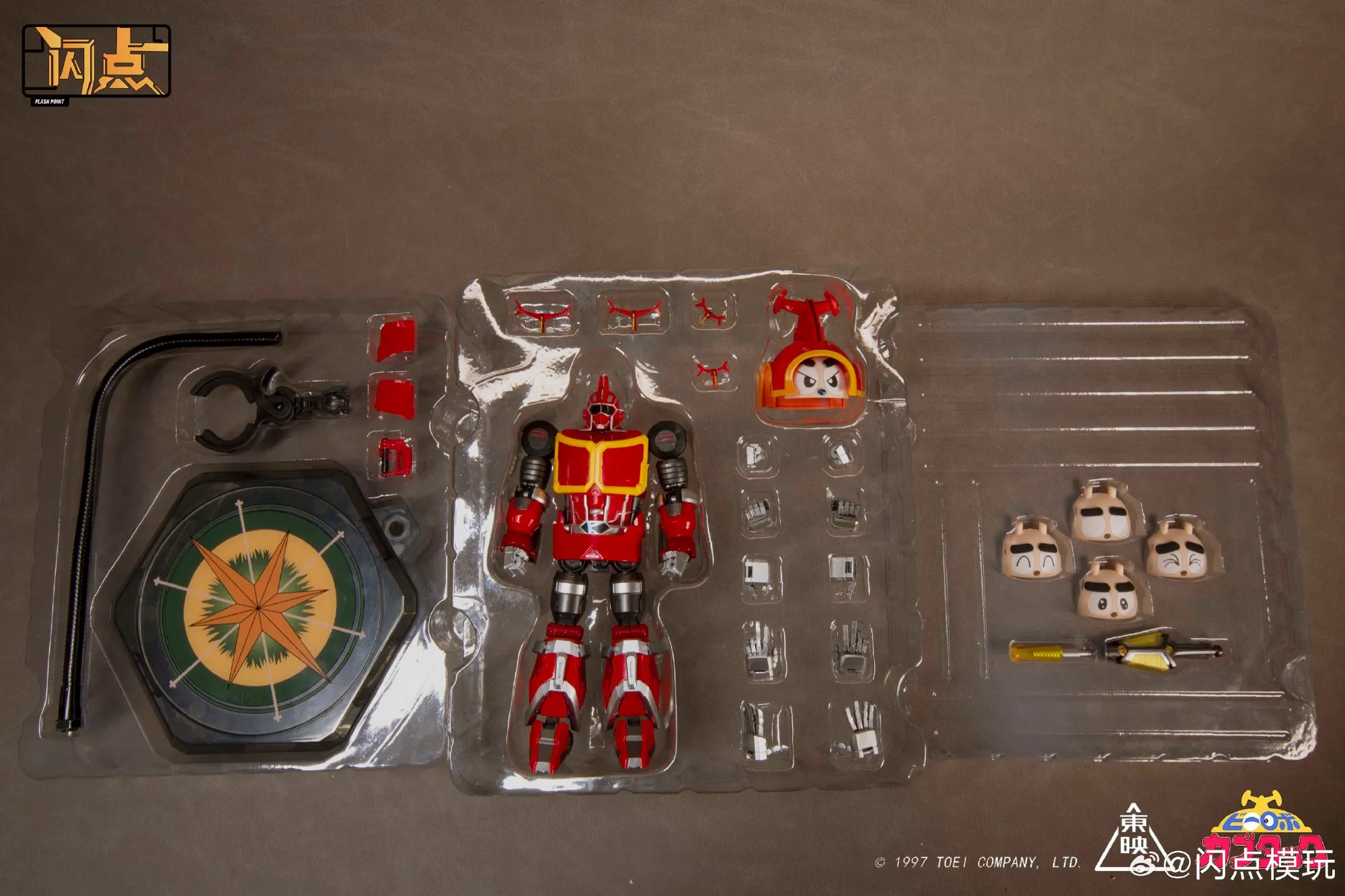 Neu auf Lager Original Flammpunkt Toei Käfer Roboter Kabutack Die-Case Metall legierung Action figur Transformation Spielzeug Geschenke