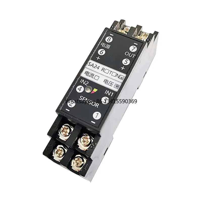 

Isolated B3435 B3950 10K 100K NTC Thermistor to 4-20mA 0-10V 0-5V Analog Signal Converter NTC Signal Conditioner Module DIN Rail