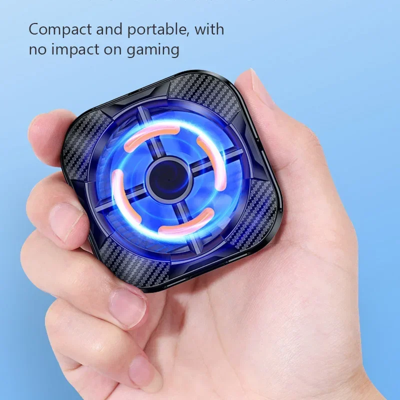 

Mobile Phone Cooler Cooling Fan Radiator For PUBG Phone Cooler System Cool Heat Sink For Cellphones Tablets