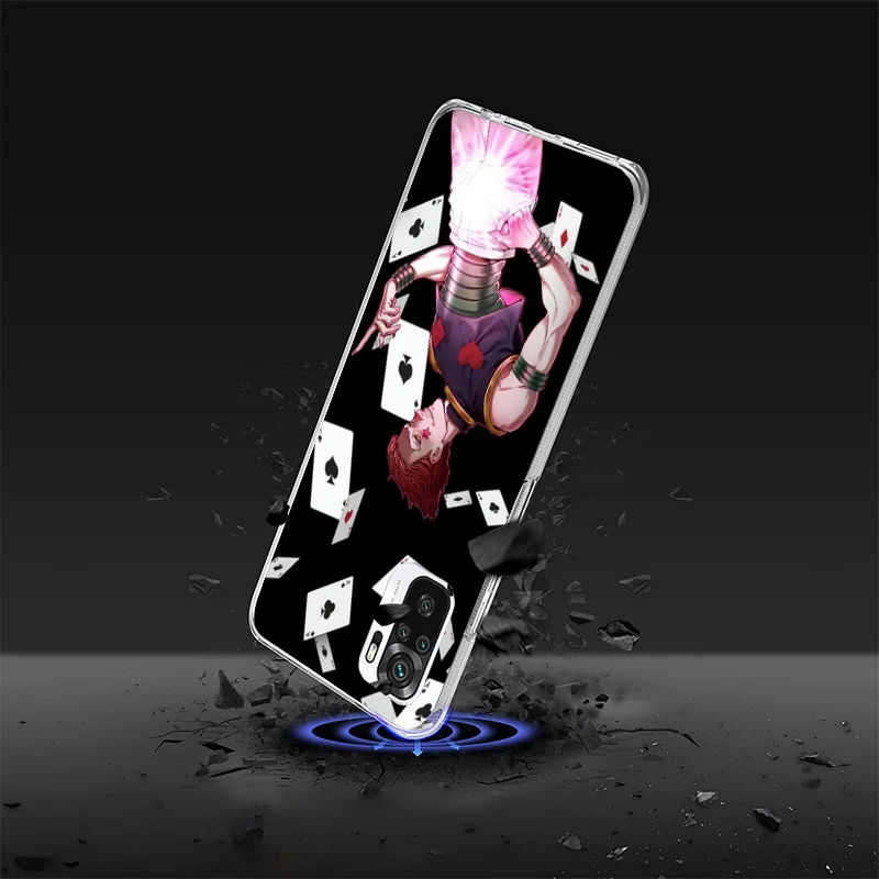 Hunter X Hisoka Phone Case For Xiaomi Redmi Note 13 12S 12 11 11S 11E 10 Pro Plus 10S 11T 9 9S 8 8T 7 5G Personalized Cover