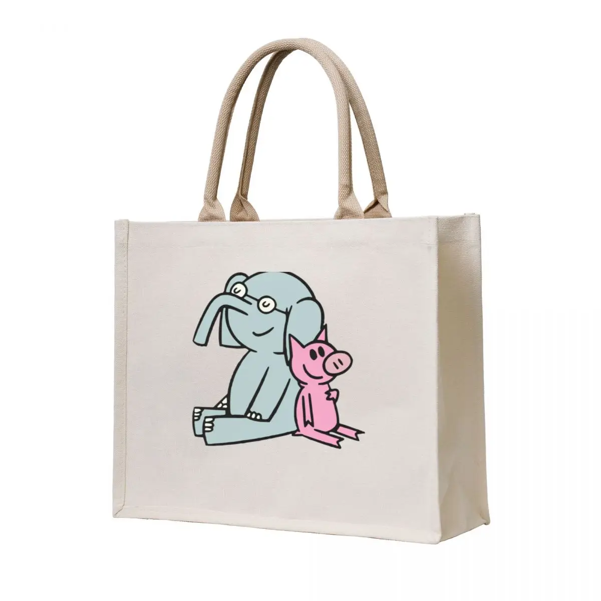 

Elephant and Piggie - Gerald and Piggie 4 Tote Bag canvas bags bags for women Women's beach bags tote aesthetic