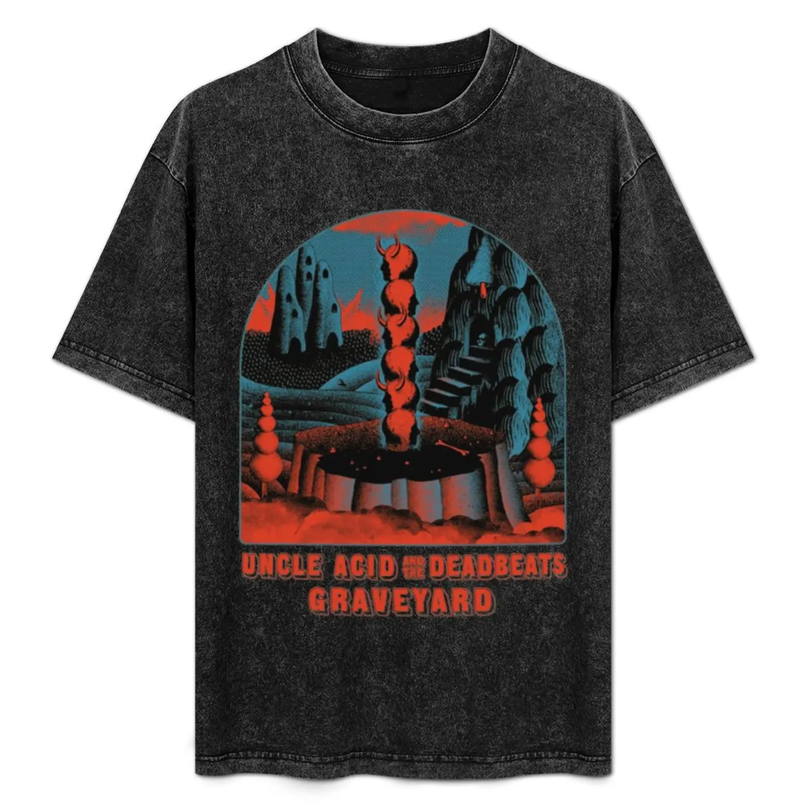 

UNCLE ACID _amp_ THE DEADBEATS T-Shirt Casual Daily Graphic Tee