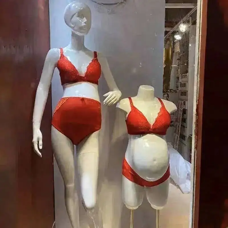 

Реквизит для тела, манекены для демонстрации половины тела, креативное полное женское нижнее белье, модель для беременных, современная женская витрина для женщин, стенд L