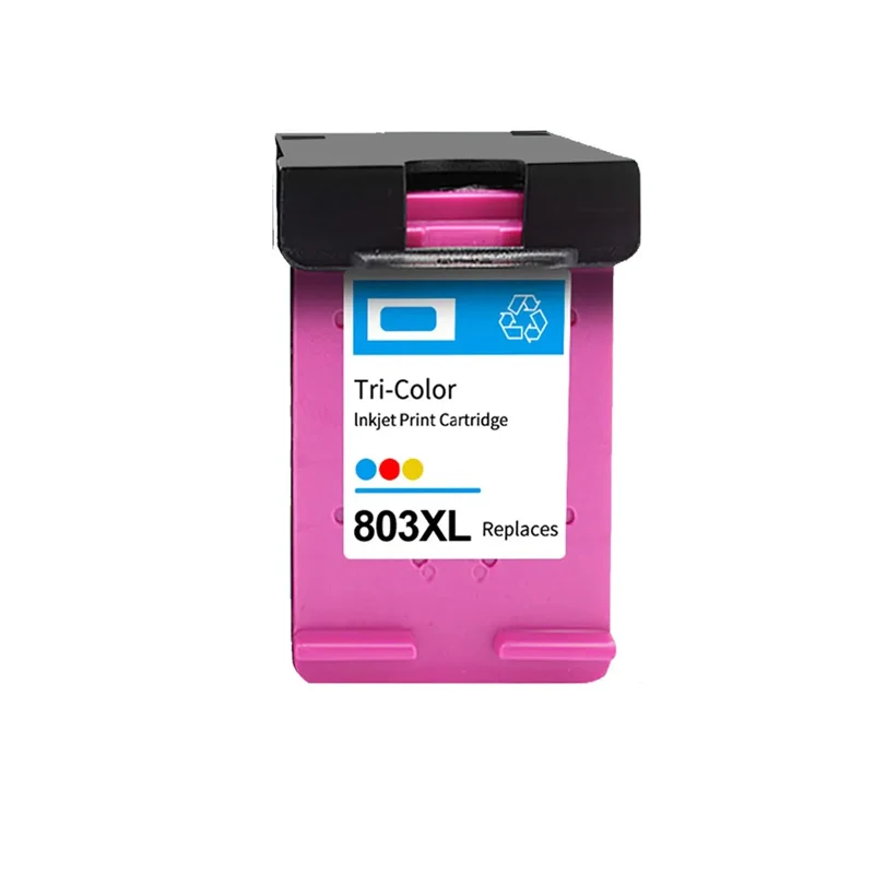 For HP803 803XL Ink Cartridge for HP 803 Compatible for HP Deskjet 1112 2132 1111 2131 Officejet 3830 4650 4652 Printer