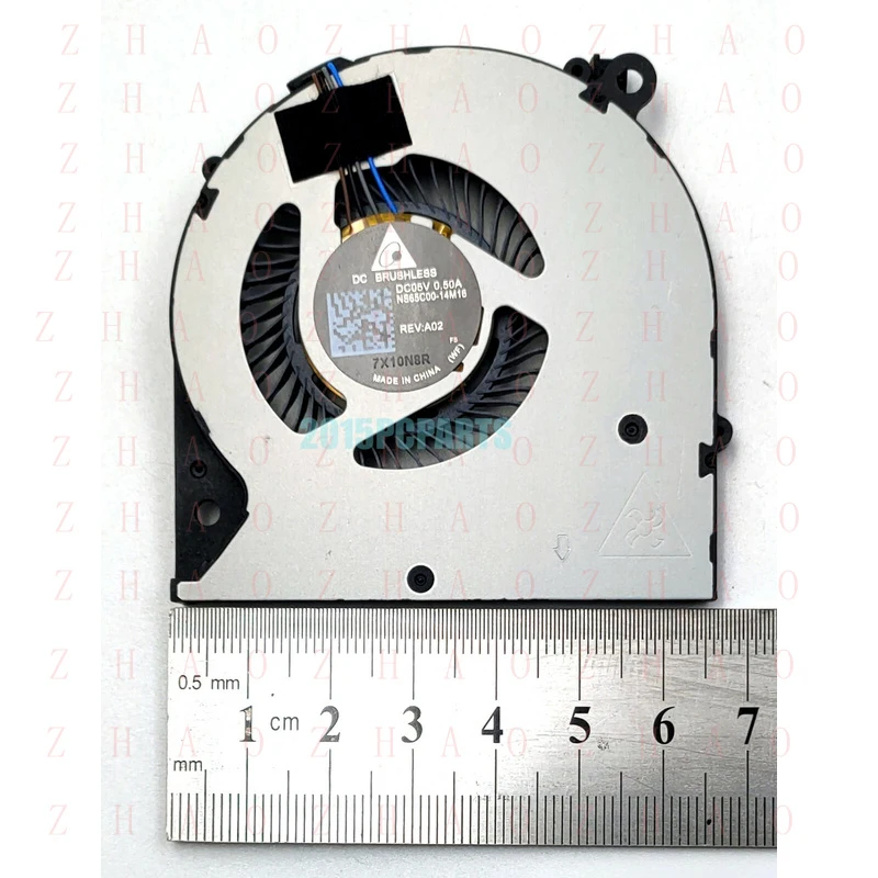 L+ for HP EliteBook 745 G3 745 G4 840 G3 840 G4 Series Laptop CPU Fan width 6.7cm
