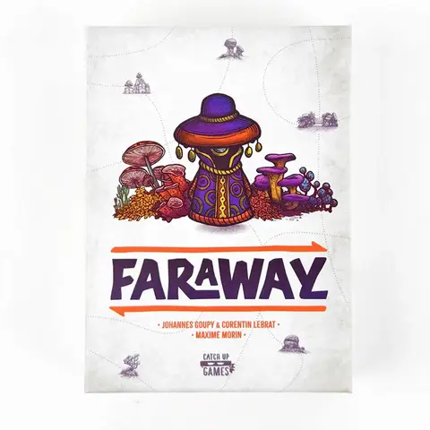Faraway English 보드 게임 2-6 명의 플레이어 가족/파티 재미있는 테이블 게임 친구 엔터테인먼트 전략 카드 게임