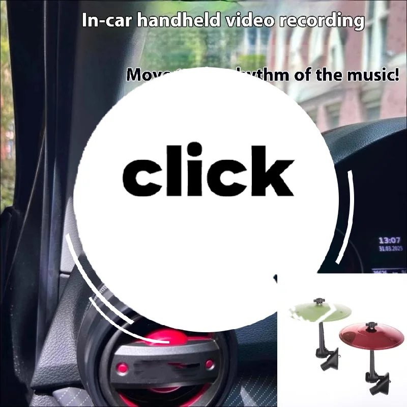 

Car Crash Cymbal Automotive Hand-shooting Cymbals Car Air Vent Mounted Percussion For Car Interior Musical Instruments