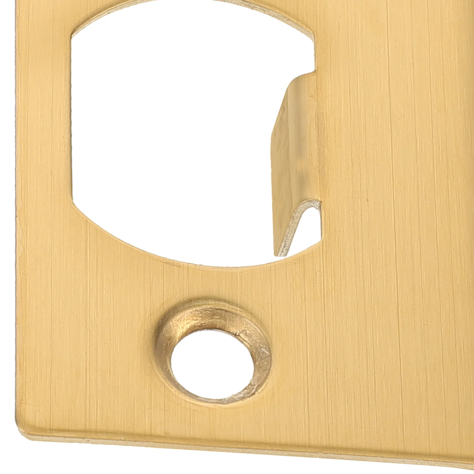 

2Pcs Metal Door Strike Plates D-Shaped Buckle Plate Deadbolt Reinforcement Plate Finish for Wooden Doors