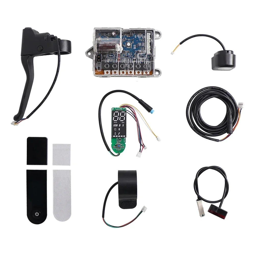 Motherboard Controller BT Speed Display with Brake Lever Throttle Front and Rear Lights Set for Xiaomi M365/Pro Electric Scooter