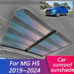 2x Sunroof Sunshade for MG HS EHS PHEV 2022 2020 2021 2019 2023 2024 Roof Sunscreen Heat Insulation Cover Car Sunroof Sunshade