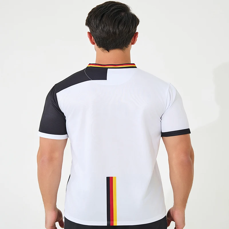 The latest European team Germany football jersey High quality customizable and Breathable soccer uniform