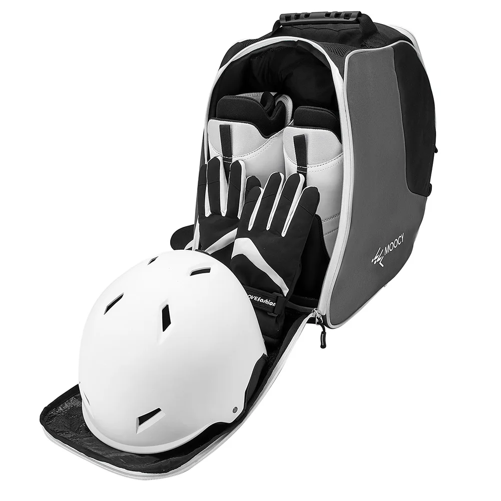 Portable Outdoor Winter Ski Equipment Storage Bag Adjustable Skating Shoes Storage Bag Waterproof Unisex for Ski Helmet Clothing