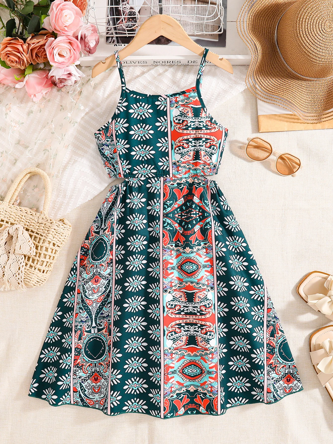 vestido-evase-casual-de-primavera-e-verao-para-meninas-vestido-sem-alcas-estampado-estilo-boemio-para-meninas-mais-velhas-roupas-casuais-confortaveis-e-respiraveis-para-uso-diario-roupas-infantis-elegantes-e-brincalas-para-meninas-adequado-para-ao-ar-livre-casual-festas-e-reunioes-de-ferias