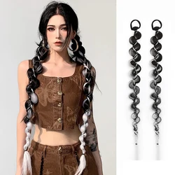 EASTSECRET Wig bubble braid European and American boxing braid long braid sweet and cool spicy girl ponytail braid