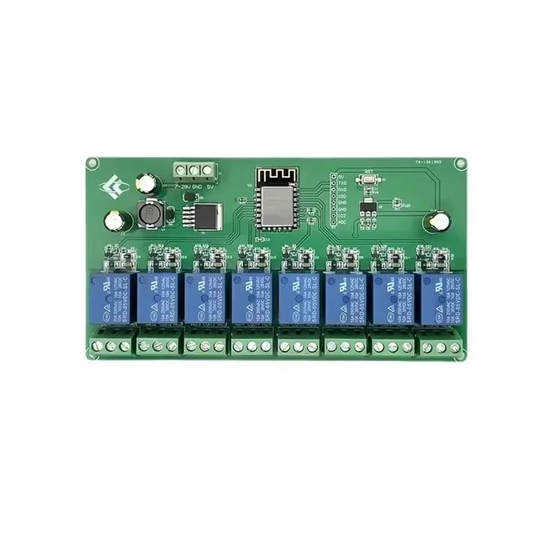 ESP8266 EPS-12F Wireless WiFi Programmable Module 8 Channel Shield Expansion Board for Arduino IOT DC 7 -28V/5V NEW