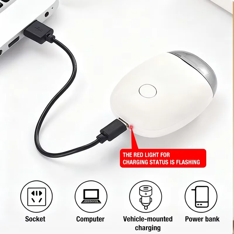 2 IN 1 Electric Nail Clipper Cutter With LED Light Automatic Nail Grinder Trimmer For Baby Adult Mini Manicure Tools Nail Care image 6