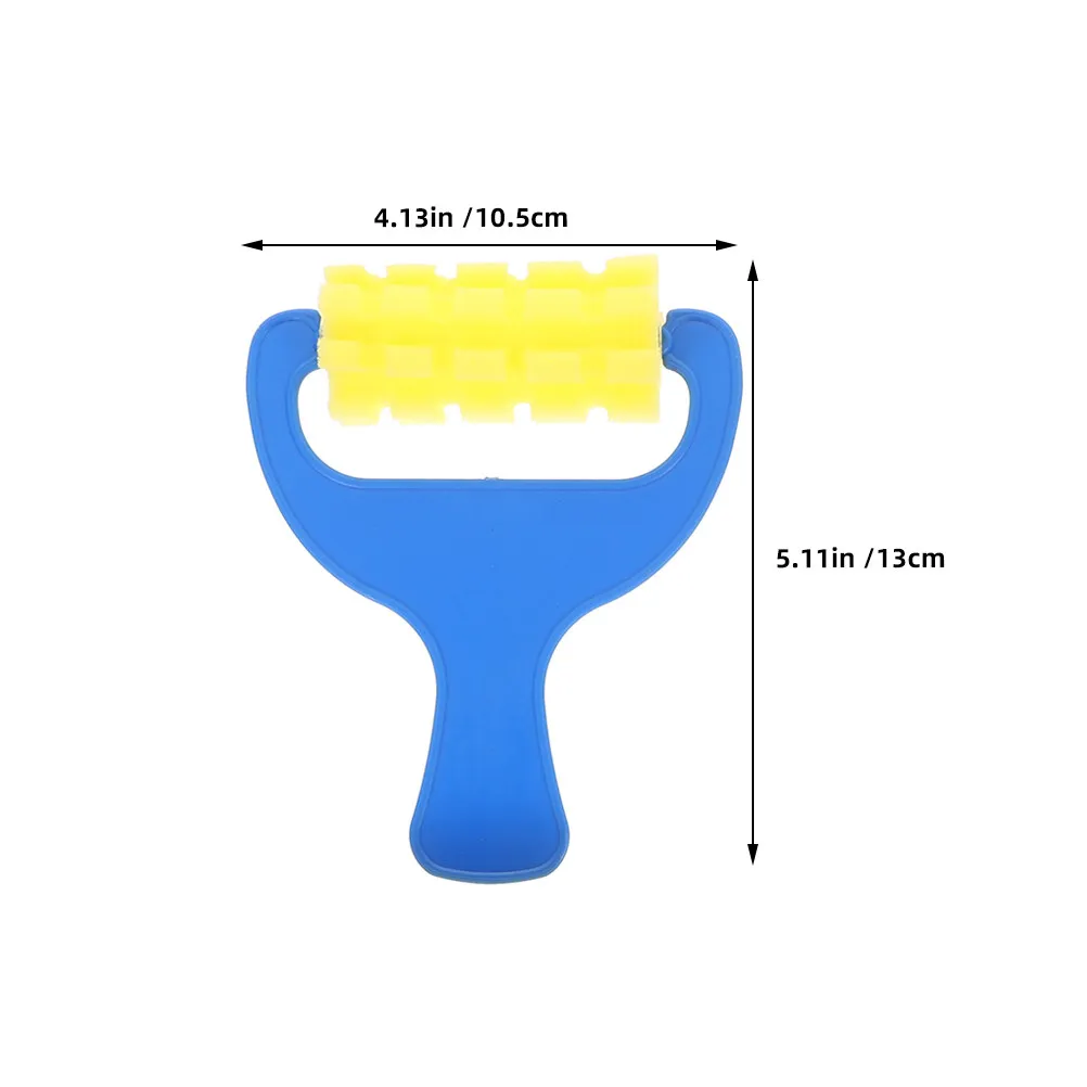 16Pcs Graffiti Sponge Brush Roller Set Painting Tools for DIY Crafts Drawing Art Projects Creative Early Learning
