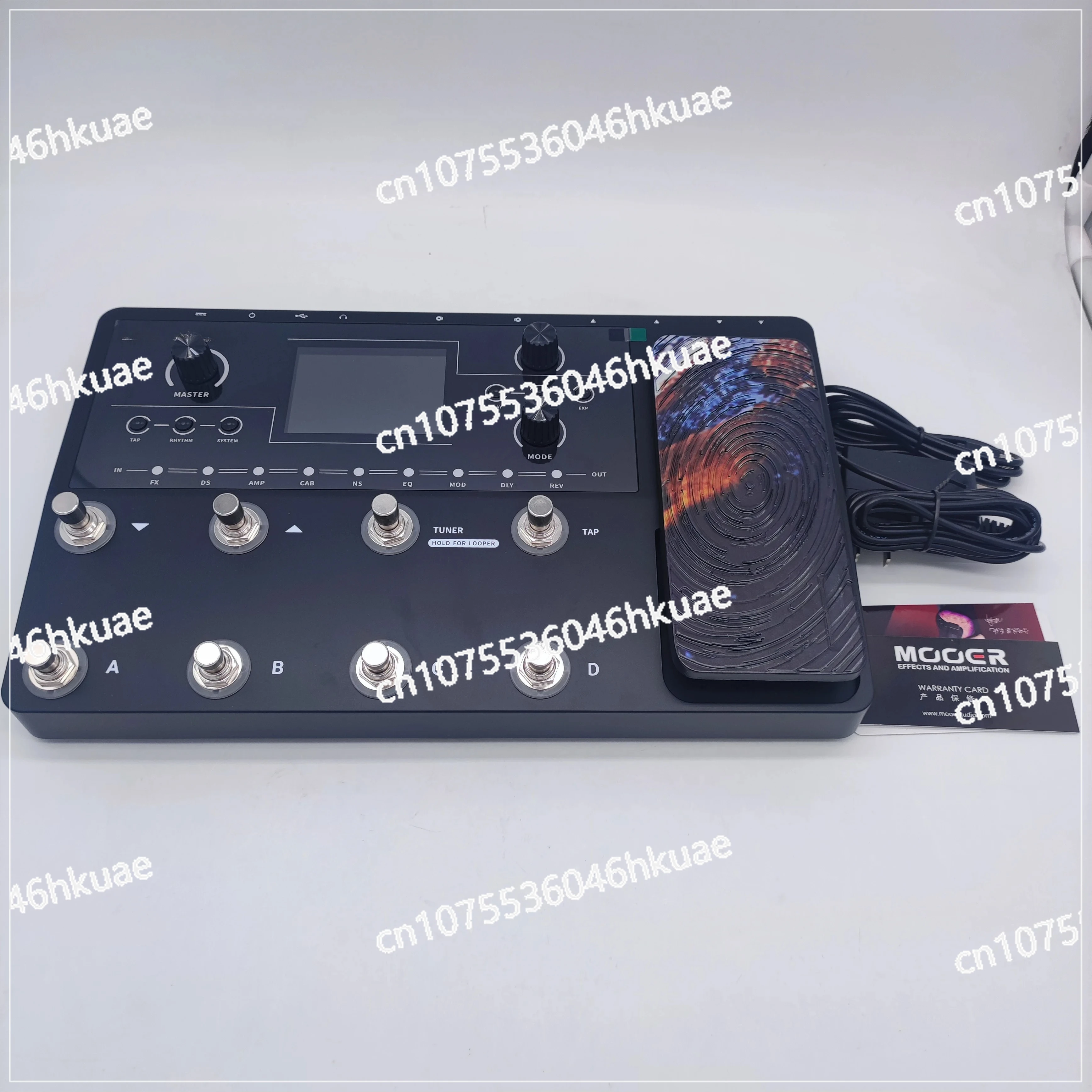 with A 3.5-inch Color LCD Screen and 55 Amp Preamp Mode.Battery Charger with Li Battery Charging and Multiple Effects Modules,