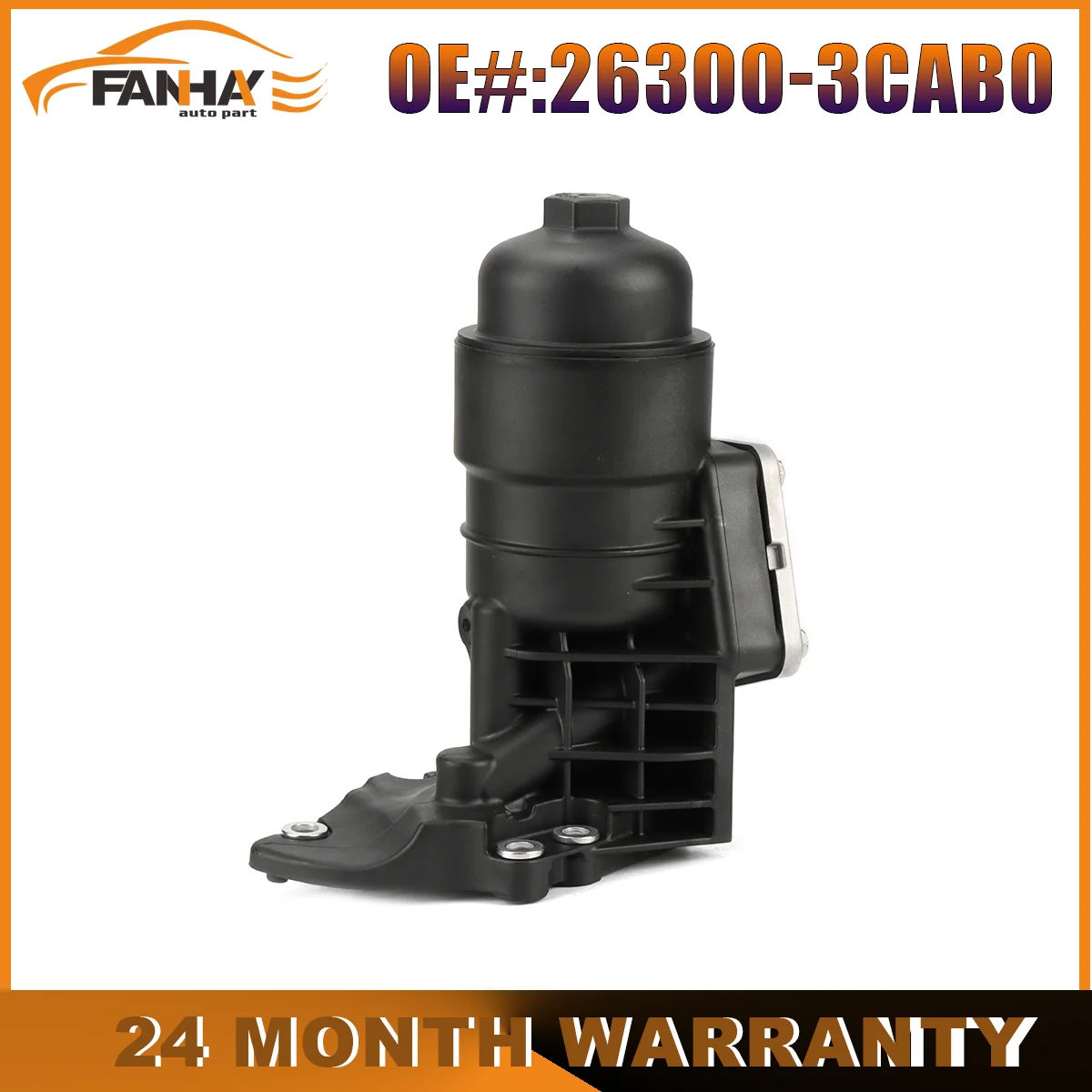 

263003CAB1 Engine Oil Filter Housing 26300-3CAB0 For Kia Sedona 3.3L 3.5L 2015-2018 For Hyundai Santa 2013-2018 26300-3CAB1