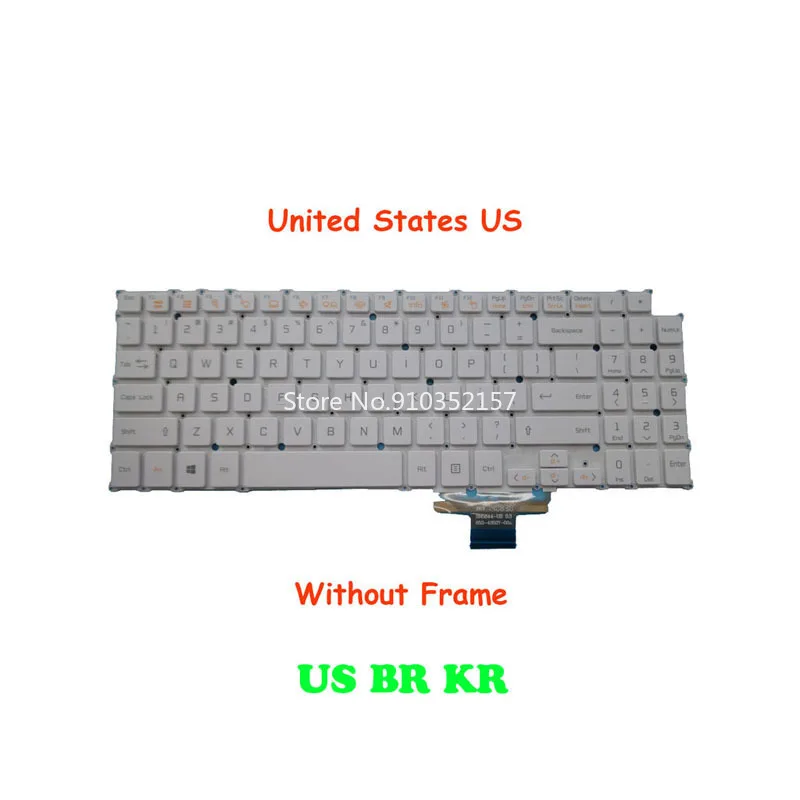 

US BR KR Keyboard For LG 15U560 15Z950 SG-80100-XRA SN5844 AEW73609801 SG-80110-XUA AEW73609802 English SG-80100-40A AEW73609804