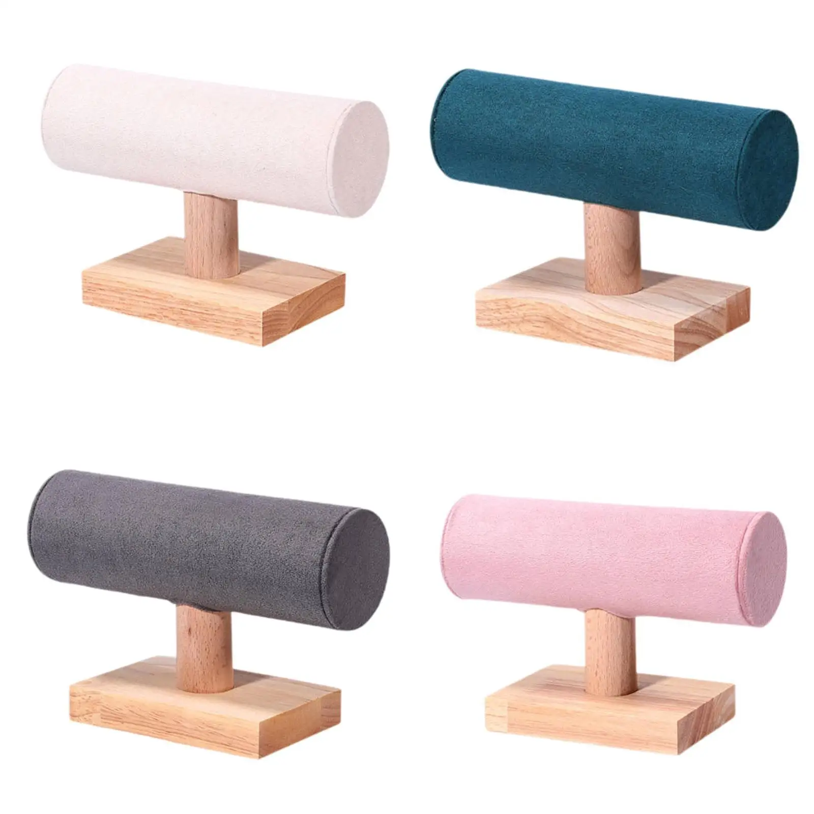 

Bracelet Holder Single Tier Jewelry Organizer Stand Watch Scrunchie Holder for Bangle Men Women Hair Bands Scrunchies Store