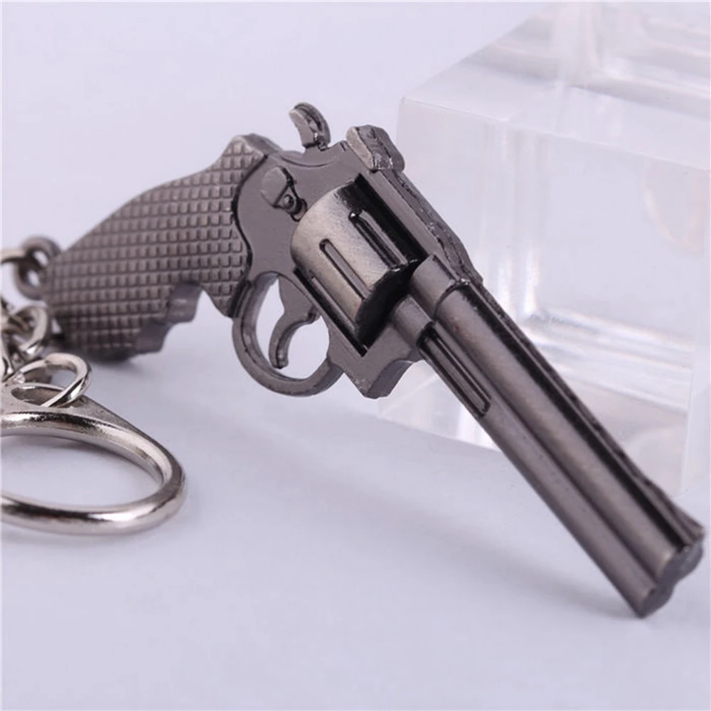 AK47 M16 Gun Keychain Men Trinket Key Chain Ring Rifle Male Jewelry Souvenirs Gift