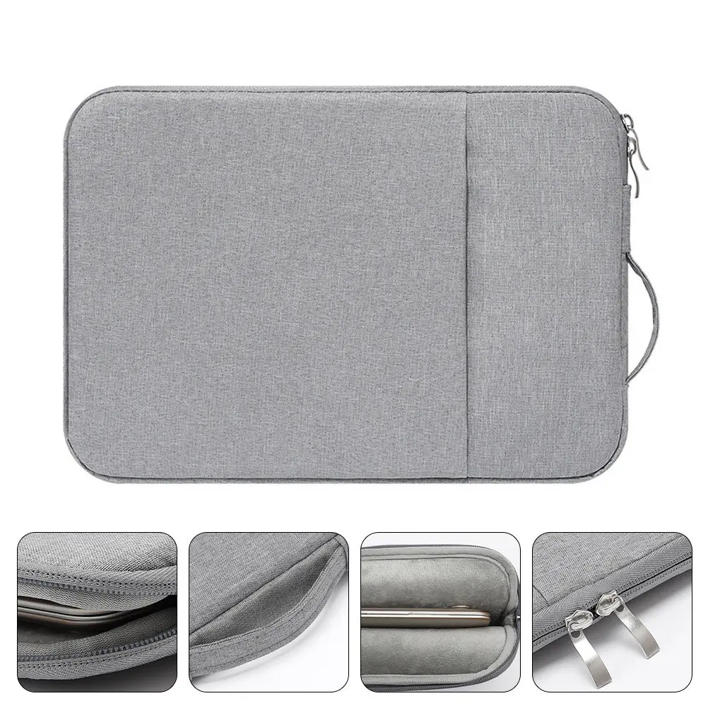 

Portable Laptop Bag 14 Inch Waterproof Polyester Case Multi Compartment Organizer for Work School Travel Use Laptop Case 14 Inch