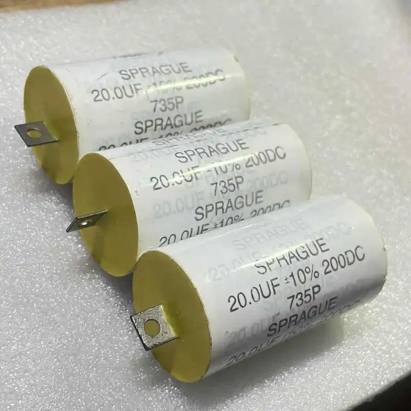 1PCS 735P 200V 20UF 20.0UF 206K Divider Audio Film Capacitor