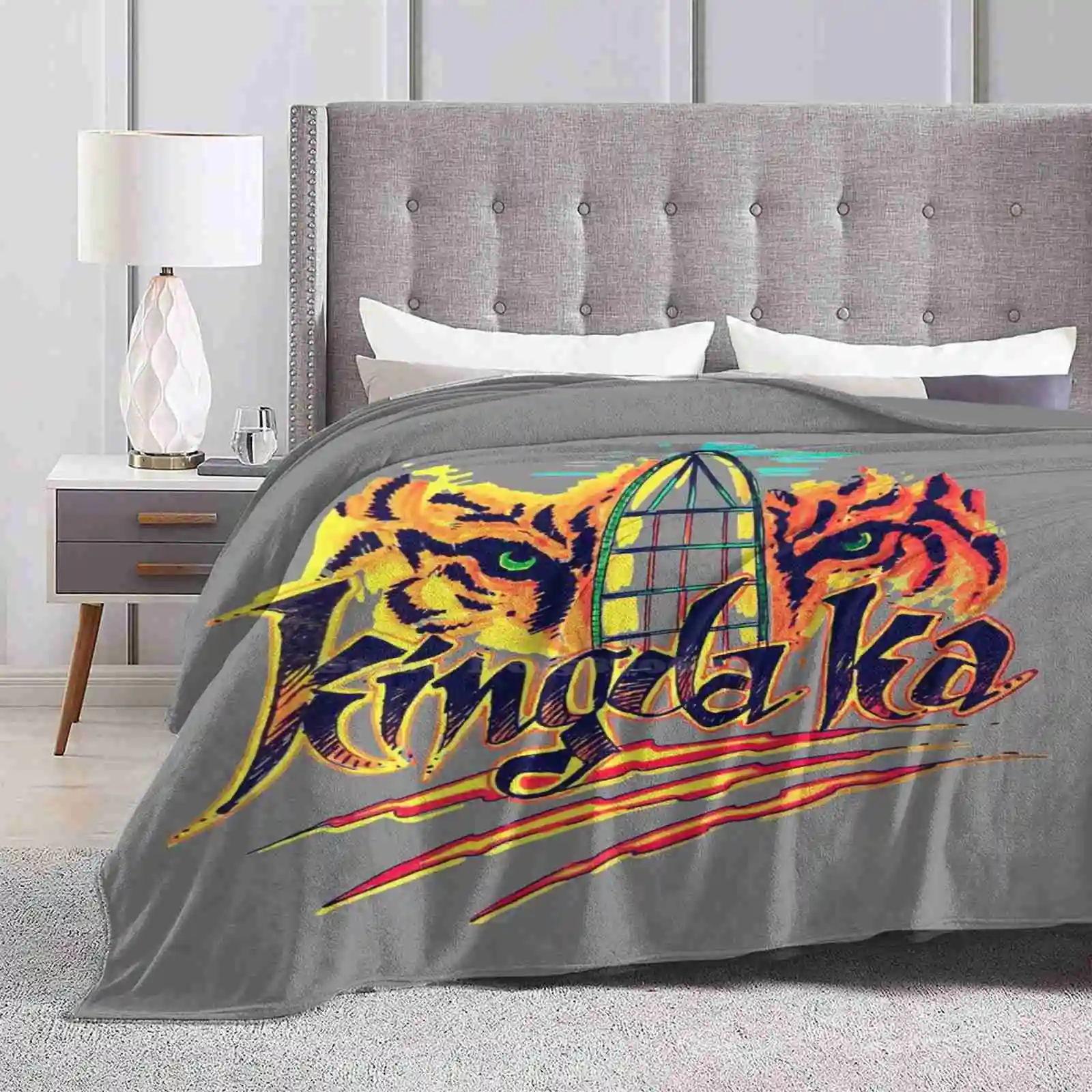 Kingda Ka Design Trend Style Funny Fashion Soft Throw Blanket Kingda Ka Roller Tallest Fastest Intamin Six Flags Nj New Launch