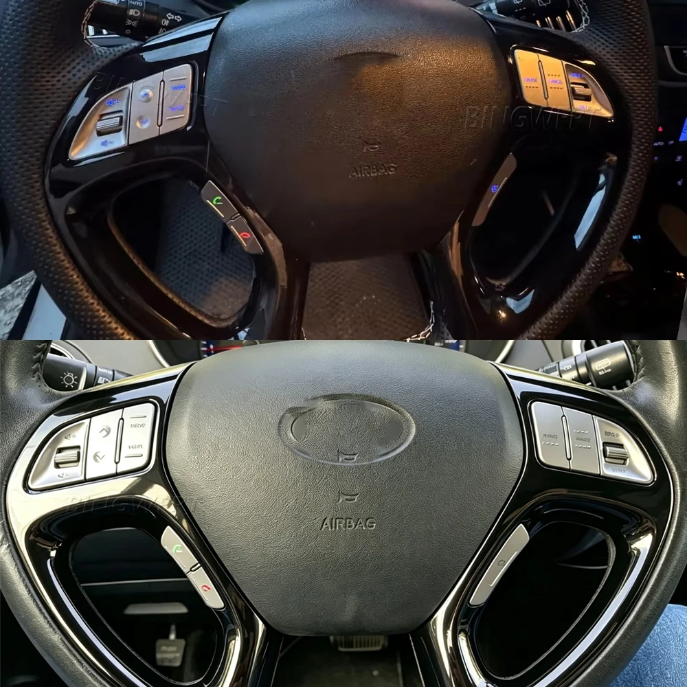Multifunction Steering Wheel Cruise Control Speed Switch Audio Phone Button For Hyundai ix35 Tucson 2011 2012 2013 2014 2015 view 5