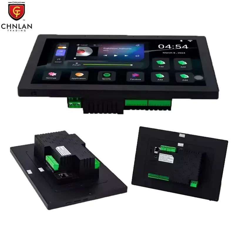 STLF T10 Tuya Wall Amplifier Android 11 Background Music Host 8 Channel Independent Music Playback in Two Zones Electric