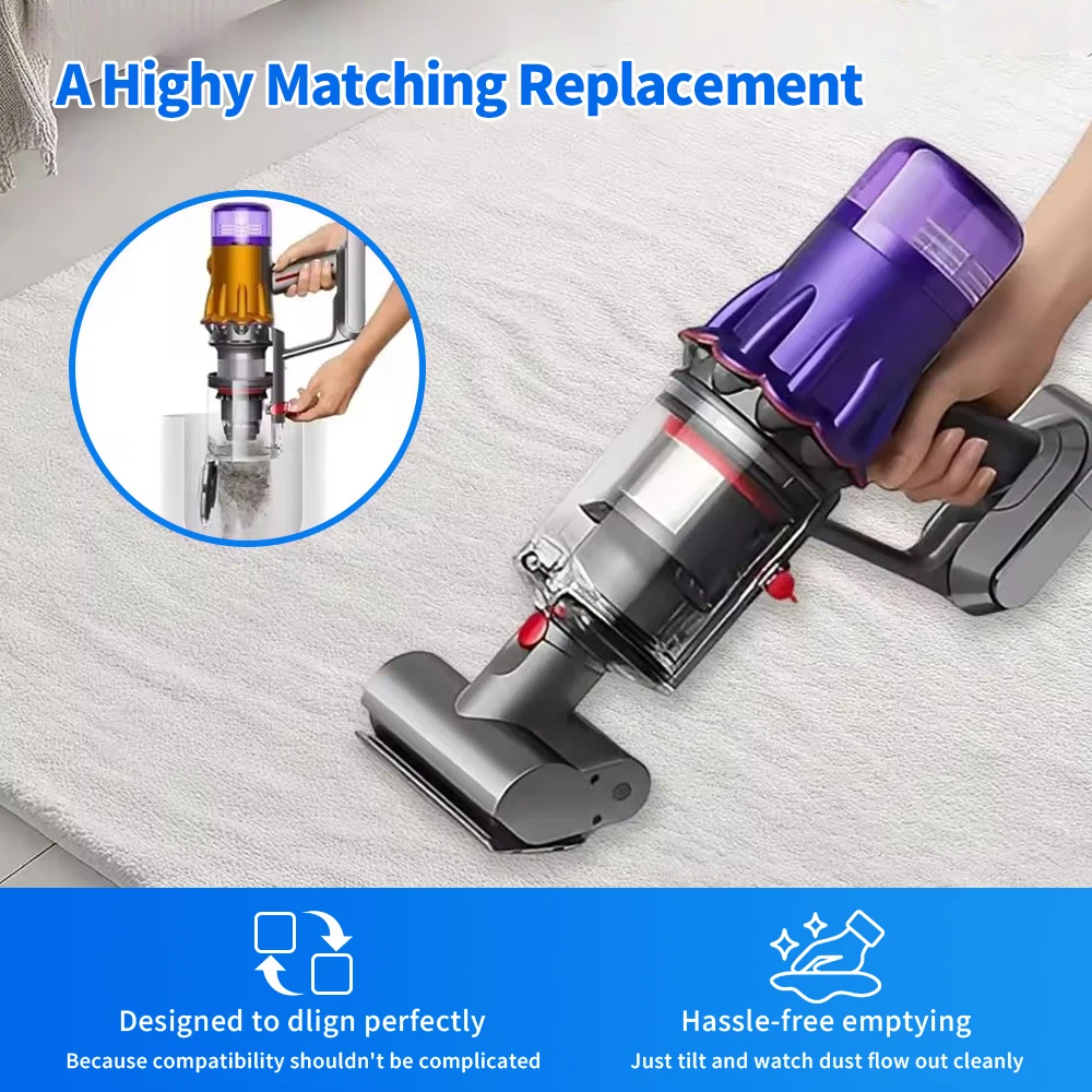 DYSONＶ１０ＳＶ１２ Dust Bin Replacement For Dyson V12 Detect Slim V10 Digital Slim