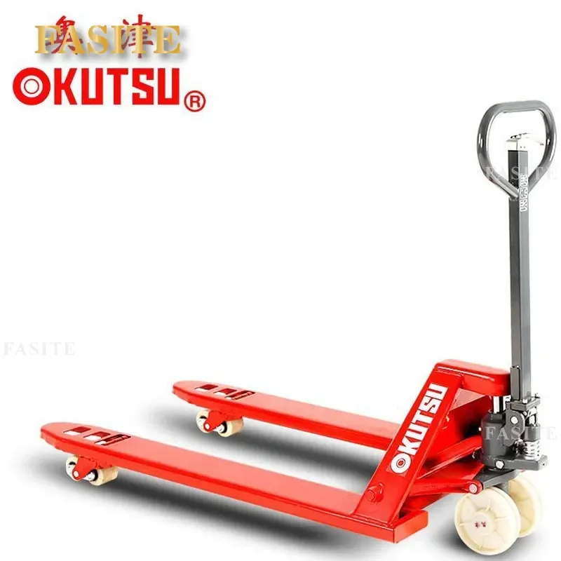For 3T Manual Hydraulic Forklift Truck Pallet Jack Hand Lift Loader Unloader Warehouse Storage Explosion Proof Heavy Duty