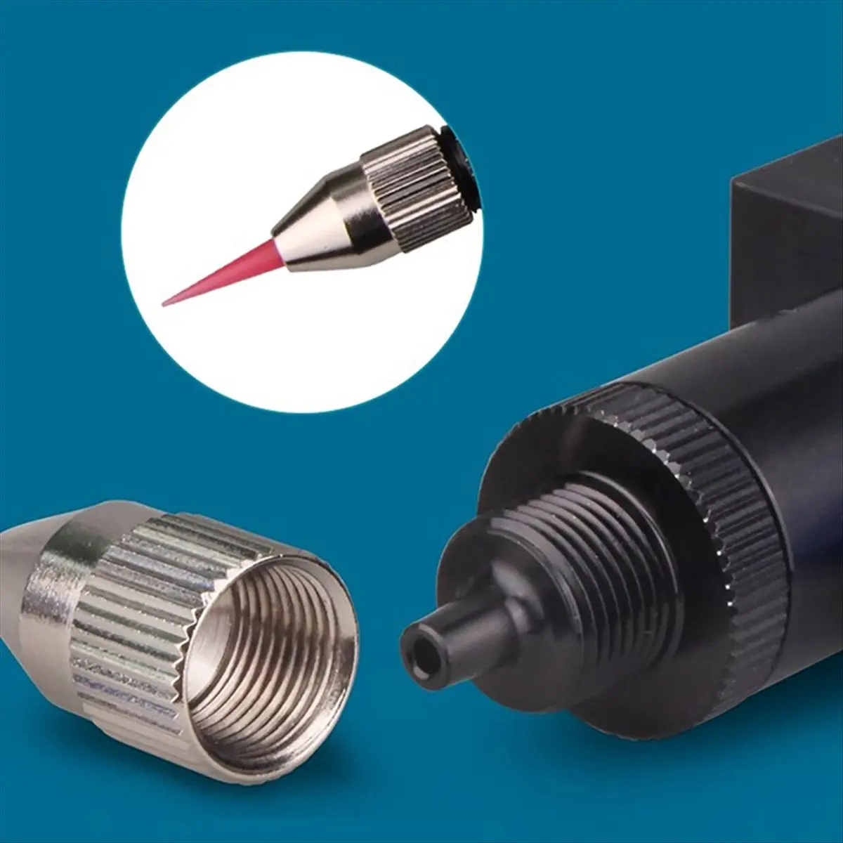 New MYS221 High Thimble Dispensing Valve Adjustable Single Liquid Return Valve Glue Pneumatic Dispensing Tool