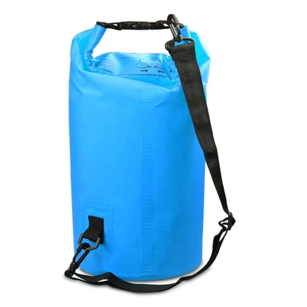 

10L Waterproof Dry Bag Large-Capacity Waterproof Swimming Bucket Bag Lightweight with Shoulder Straps Beach Backpack
