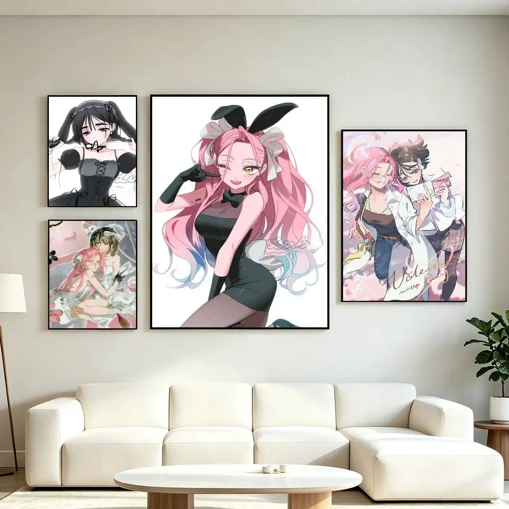Alien Stage SUA MIZI Poster High Quality Dorm Living Room Aesthetic Wall Decoration Painting Stickers Gift