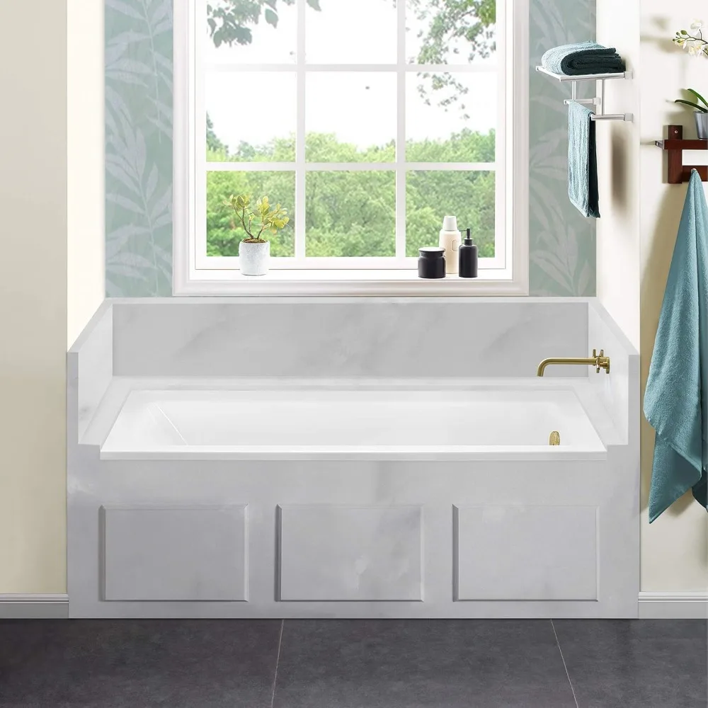 

Voltaire 66" x 32" Right-Hand Drain Alcove Bathtub