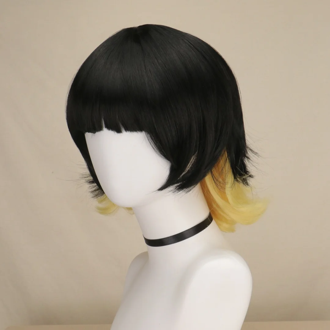 Perruque de Cosplay Bachira Meguru BLUE LOCK, Costume d'anime pour femmes, fête d'halloween