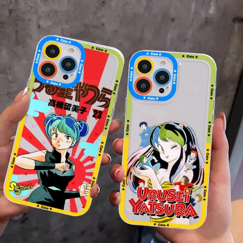 Urusei yatsura anime caso de telefone para redmi 7 8 9 a para redmi nota 5 7 8 9 10 11 pro max 4g 5g funfas