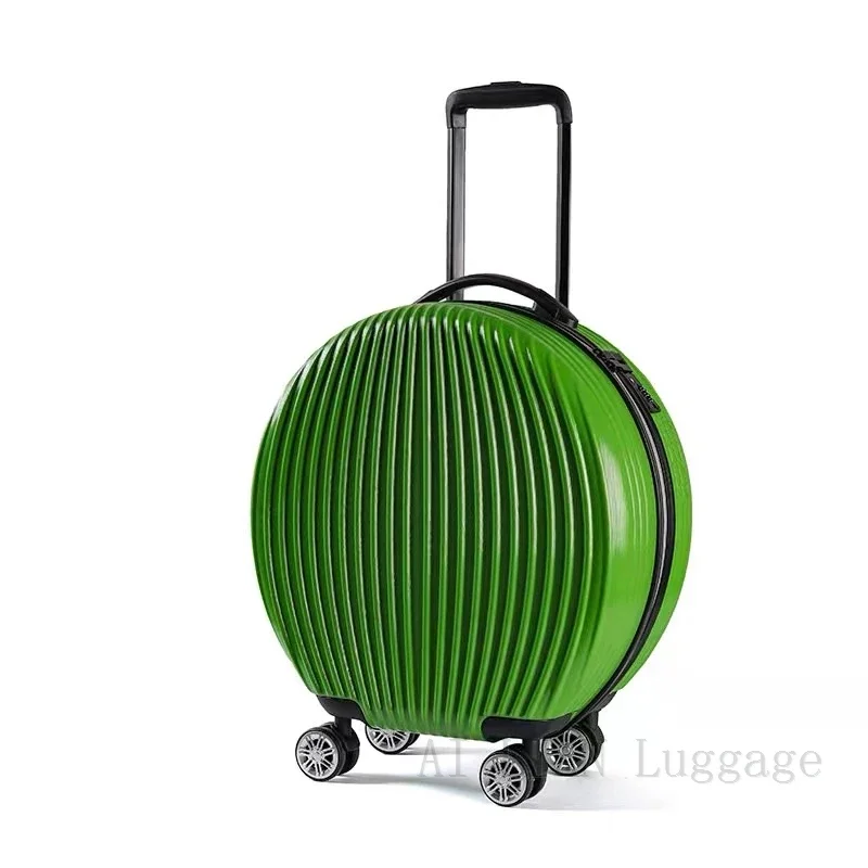 peculiar Rolling Suitcase with Cosmetic case Rounded trolley Luggage Bag set wheel Women Trolley case and Handbag kids gift