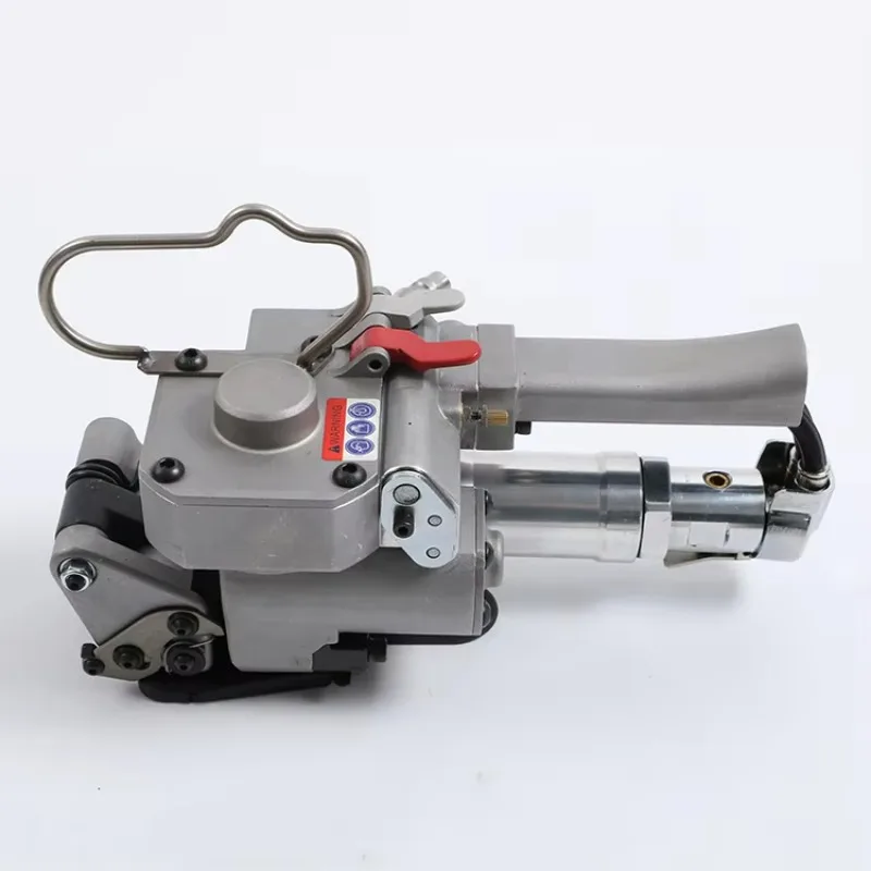 Incluye herramienta de flejado neumática manual combinada de banda PET XQD-19 para banda de polietileno de 13-19 mm