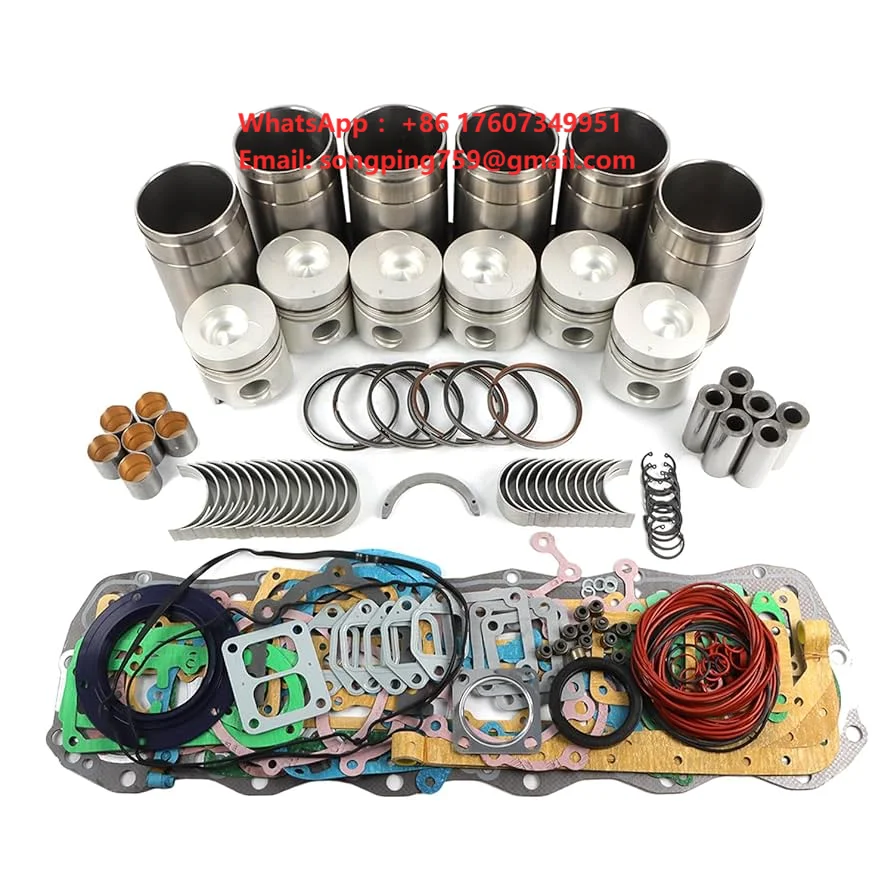 MS180-8 6D14 Engine Overhaul Rebuild Liner Kit Repair Kit 6D15 6D16 6D22 Cylinder Engine Piston Kit| Construction Machinery Part