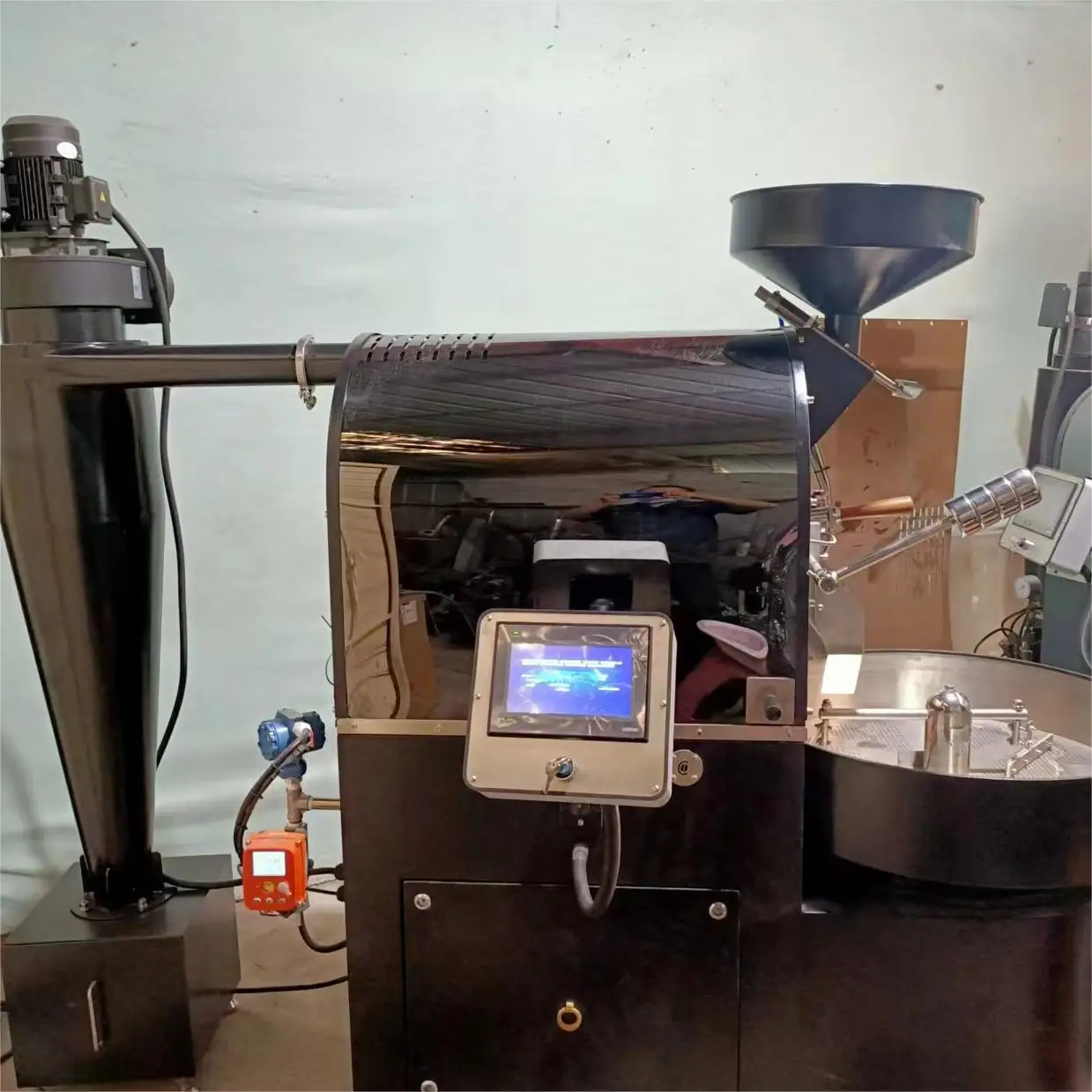 Wintop سعر المصنع مباشرة 2 كجم 3 كجم 5 كجم 6 كجم 12 كجم 15 كجم محمصة قهوة غاز ماكينة تحميص القهوة