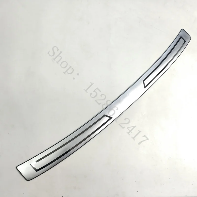 For VW/Volkswagen Tiguan MK2 2017-2020-2025 stainless car Rear Bumper Protector Sill Trunk Tread Plate Trim Car Accessories view 4
