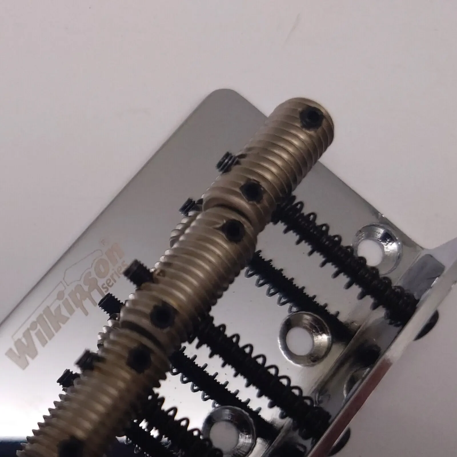 4-String Fixed Bridge, 57mm Threaded Saddles, For  Bass Guitar Replacement Parts
