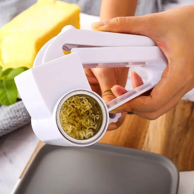 Hand-Cranked Cheese Grater Rotary Multi-functional Cheese Grater Creative Kitchen Cheese Shredder for Kitchen