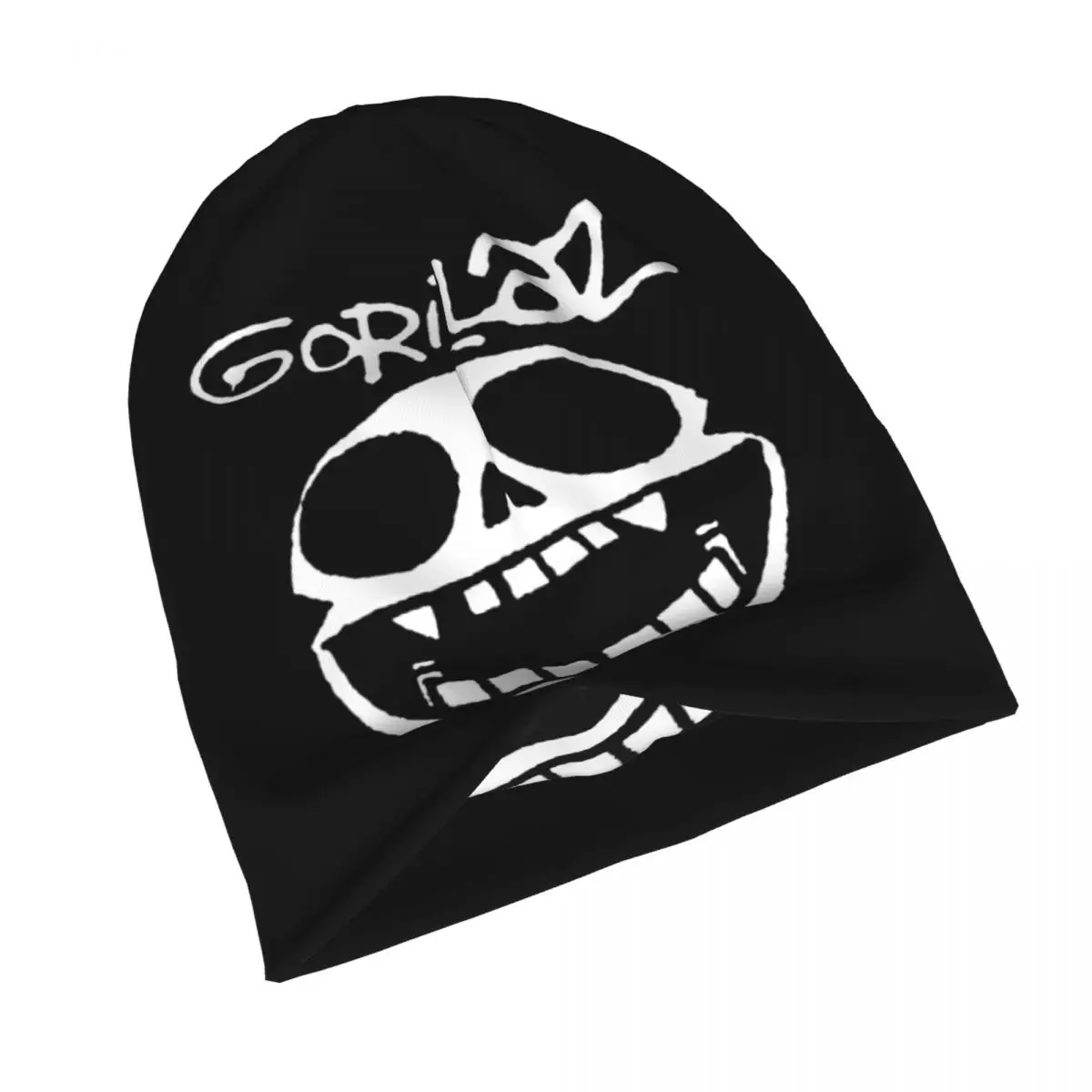 Gorillaz-Symbol Caps Cool Men Women Street Skullies Beanies Hat Spring Warm Dual-use Bonnet Knitting Hats