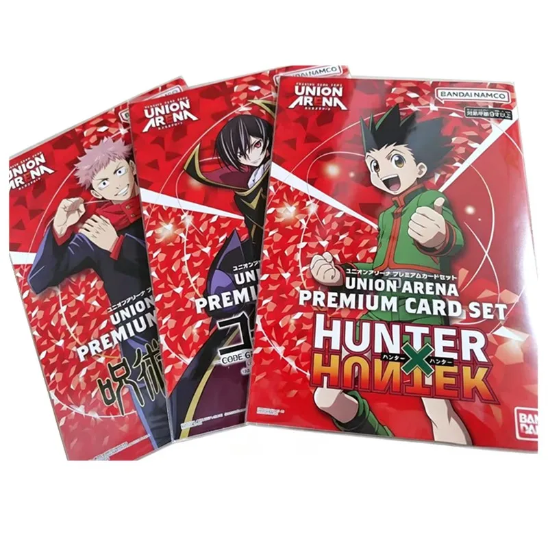 Union Arena Premium Card Set Hunter X Hunter Jujutsu Kaisen Code
